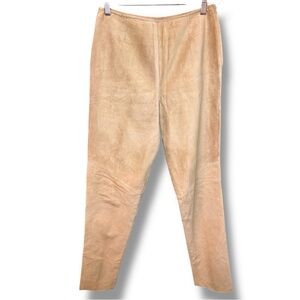 Danier Women’s Suede Pants in Camel. Size US 12
